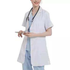 반팔의사가운 긴팔 고급 실험가운 자켓 피부관리사 여의사 병원 여성 병원가운