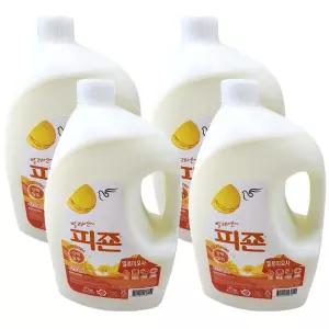 피존 섬유유연제 옐로미모사 4210ml,4개