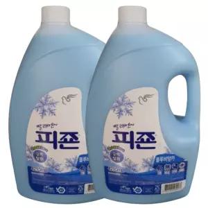 피존 섬유유연제 블루비앙카 4210ml,2개