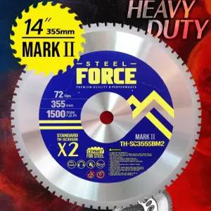 스틸포스 14인치 금속날 2세대 써멧팁적용 2배 성능개선 마크2 팁쏘 TH-SC355SBM2