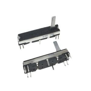 1PCS 롤랜드 신디사이저 CT670 전자 오르간 45mm 볼륨 조절 슬라이딩 전위차계 B10K × 2/B50X2 샤프트 길