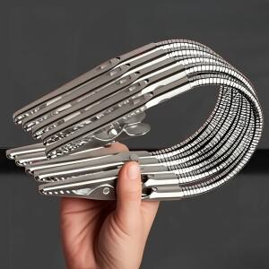 모기향 홀더 더블 헤드 악어 클립 가정용 휴대용 수직 향꽂이 조절 가능 데스크탑 퇴치