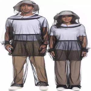 후드/바지/미츠/기프트백/테이프 측정-전신 보호 벌레 옷이 포함된 프리미엄 모기 수트 재킷