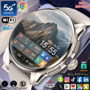 5G/4G 풀 네트워크 적외선 스마트워치 1.60인치 AMOLED 스크린 영상 통화 3GB+32GB RAM 구글 플레이 WIFI G