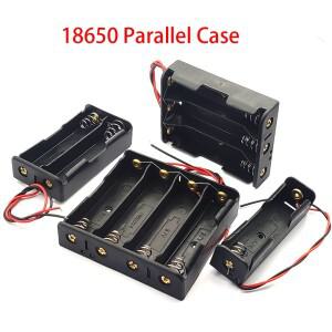 호환상품 1X 2X 3X 4X 18650 배터리 홀더 보조베터리 케이스 보관함 정리함 1/2/3/4 슬롯 병렬 박스 3.7V