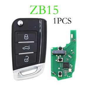 호환상품 1개/몫 KEYDIY ZB 시리즈 ZB15 범용 KD MQB 스타일 원격 키 KD900 MINIKD URG200 KD-X2 용 3 버튼
