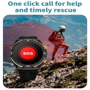 스마트 워치 GPS WIFI 720x720 AMOLED 2100mah 배터리 통화 카메라 16GB+256GB RAM 구글 앱 다운로드 5G/4G