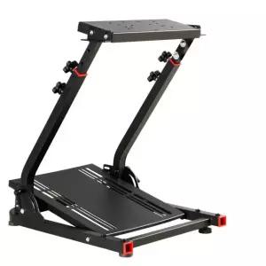 프리미엄 레이싱 게임 핸들 컨트롤러 거치대 스탠드 블랙 브래킷 기어없음