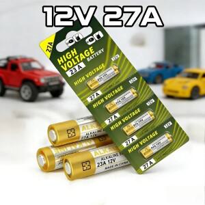 배터리 알카라인 A27 27A 12V 원격 제어 자동차 장난감 내구성 MN27 MS27용 고용량