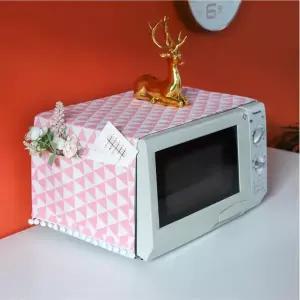 린넨 커버 덮개 다용도 세련된 전자레인지 북유럽풍