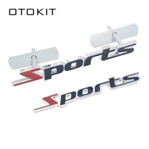 자동차 스타일링 스포츠 3D 금속 단어 편지 크롬 스티커 엠 블 럼 배지 데 칼 장식 액세서리