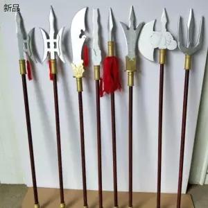 소품칼 삼국지 고대 영화 관도 연극용 소품 창 여포 코스튬
