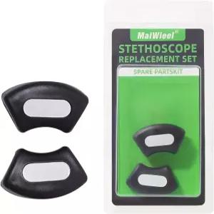 1 PC 청진기 이름 태그 교체 부품 식별 리트만 심장학 수리 액세서리 40007 블랙과 호환되는 성인 소아과
