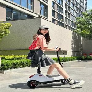 전동 킥보드 좌식 배달용 충전식 미니 접이식 퀵보드 성인 스쿠터 앉아서타는