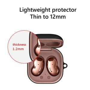 호환 갤럭시 호환 버드 2/버드+ 2세대용 무선 헤드셋 이어폰 홀더 커버