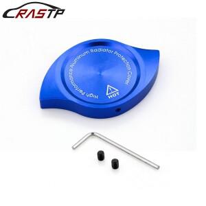 RASTP-혼다 호환 어코드 Civic CR-V CRX City RS-CAP007 용 블루 알루미늄 라디에이터 캡 커버
