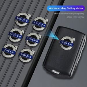 자동차 금속 원격 키 스티커 볼보 Xc60 V40 V60 S60 V50 V90 S80 C40 V70 Rdesign 용 특정 배지 Paster