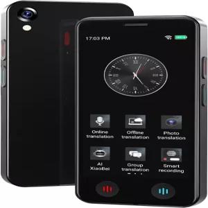 WiFi가 필요 없는 언어 번역기 인스턴트 포켓 AI 잉글레스 에스파뇰 150개 실시간 음성 번역 지원 비즈니스