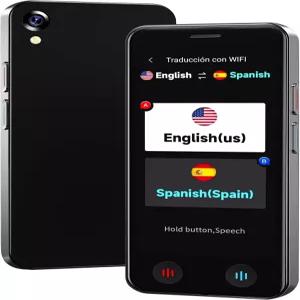 AI 언어 번역기 장치 2026 업그레이드된 VORMOR WiFi 필요 없음 ChatGPT 지원 인스턴트 양방향 150개 번역