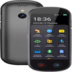 WiFi가 필요 없는 언어 번역기 2026년 업그레이드된 AI 150개 이상의 인스턴트 양방향 음성 비즈니스 학습