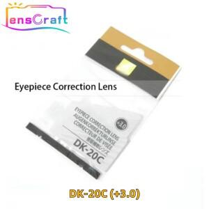 Nikon D610 D750 D40 노안 300도 유리 아이 컵 아이피스 DK20C 용 새 원본 (+ 3.0) 접안 렌즈 교정