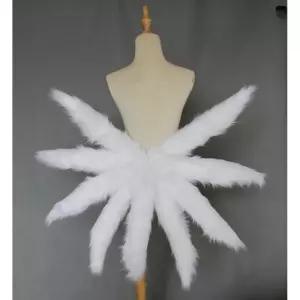 깃털 꼬리 구미호 졸업사진 롤플레이 컨셉 소품 움직이는 고양이 파티 코스프레 촬영