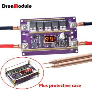 DC12V 미니 소형 스팟 용접기 키트 18650 21700 리튬 배터리 펜 액세서리 가정용 DIY 수리 도구