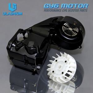 호환상품 GY6 125 150 엔진 액세서리 히어로 팬 커버 스쿠터 열 방출 가이드 실린더 블록