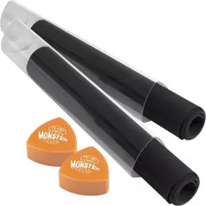 오리지널 몬스터 프리즘 플레이매트 튜브 (골드 2pk) - 간편한 케이스 안팎 디자인 홀더는 표면에서 굴러