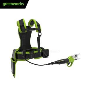 Greenworks 전기 가위 브러시리스 모터 가정용 정원 전정 전문 무선 로퍼  베어 도구 40V 3.5mm