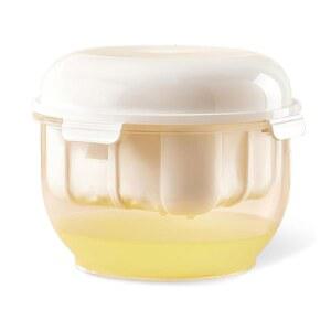 뚜껑이 있는 일반 그릭 요거트 스트레이너(1.5QT) 초미세 메쉬로 두꺼운 크리미 또는 소규모 배치(600g) 7.8 6.1인치 흰색