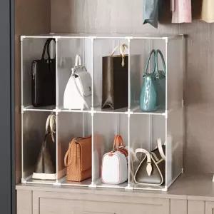 명품가방 보관함 핸드백 명품가방보관함 투명 정리함