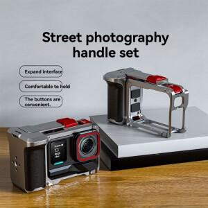 ta360 Ace Pro 2/1 알루미늄 프레임 케이지용 셔터 버튼 Xplorer 그립 홀더 카메라 확장 브래킷-[A51I]