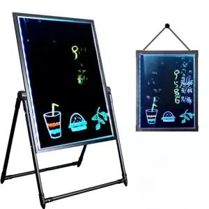 LED 입간판 식당 형광 보드판 배너 광고판 메뉴판