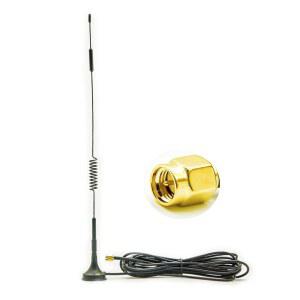 POBADY 4G LTE 안테나 SMA 플러그 어댑터 7dBi 외부 RG174 3m 케이블 마그네틱 베이스 2G 3G 라우터 모바일 라우터와