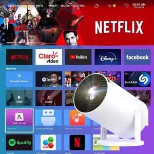 빔프로젝터 업그레이드 SUPER1 HY300 Pro 미니 HY300