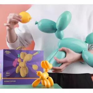 움직이는 풍선 강아지 로봇 동물 스마트 그린 애완