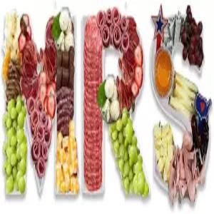 셩허 MRS 약혼 필링 카드보드 결혼식 파티 샤쿠테리 보드 음식 스위트 장식 상자 흰색 9MRSSH