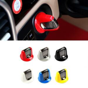 자동차 점화 시동 엔진 정지 단추 손잡이 브래킷 장식 커버  포르쉐 뉴 카이엔 9YA.1 파나메라 971 2018-20