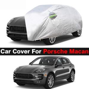 포르쉐 마칸 2014-2025 SUV용 풀 카 커버 야외용 자외선 차단 햇빛 가리개 비 눈 먼지 보호 방풍