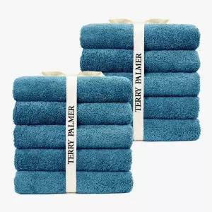 [NS홈쇼핑][etv]테리파머 무형광 170g 호텔수건 10장 포세이돈 수건 타올 타월 수건세트..