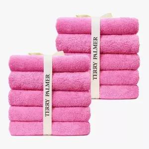 [NS홈쇼핑][etv]테리파머 무형광 170g 호텔수건 10장 줄리엣 수건 타올 타월 수건세트..