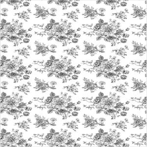 JarThenaAMCS 블랙 플로럴 선반 라이너 셀프 접착 화이트 빈티지 플라워 서랍 와일드플라워 필 앤 스틱 홈