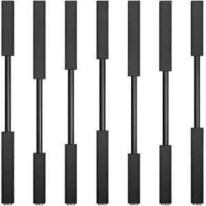 6/7/8PCS 방 칸막이 바닥에서 천장까지의 금속 조절 가능한 피트 골드 스크린 홈 오피스 분리를 위한