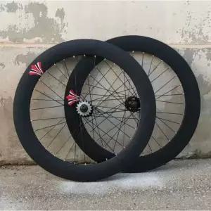 픽시88림휠 700c 휠셋 뒷바퀴 교체 픽시휠 앞바퀴 블랙 프론트+리어 휠 세트
