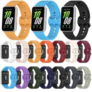 Fit3 R390 손목 밴드용 samsung 호환 Galaxy SM-R390 시계 팔찌용 스포츠 실리콘 스트랩