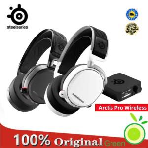 SteelSeries Arctis Pro 무선 게이밍 헤드셋 2.4 GHz 블루투스 AI 노이즈 캔슬링 마이크 PC PS5 모바일