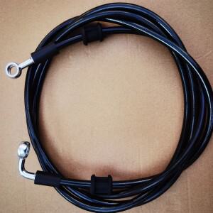 호환상품 스테인레스 브레이드 범용 바이크 오토바이 유압 호스 클러치 오일 라인 튜브 어셈블리 11mm 90