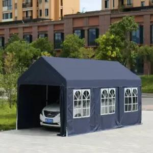 야외 주차천막 차량캐노피 주차용텐트 차고지 캐노피 포함