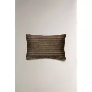 ZARA 자라 스트라이프 쿠션 커버 - 콜 그레이 750284